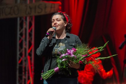 XXII Wiślaczek Country - 2 dzień - dyrektor Wiślańskiego Centrum Kultury Katarzyna Czyż-Kaźmierczak
